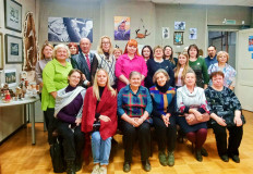 27 октября работники МБУК «Краснинская ЦКС» посетили выставку «АМТО (здравствуй), Корякия!» из частной коллекции Людмилы Каюровой(Камчатский край), которая открылась в Краснинском краеведческом музее имени супругов Ерашовых - фото - 12