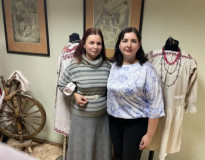 в библиотеке СмолГУ состоялось открытие выставки «Живые ремёсла Смоленского края», в которой приняли участие работники Нейковского СДК - Ирина Белова и Валентина Малащенкова - фото - 7