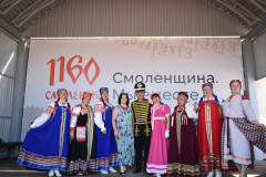творческая делегация культуры Краснинского района в г. Рудня - фото - 7